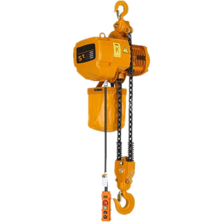 Tecle eléctrico cadena 5 toneladas control inalámbrico
